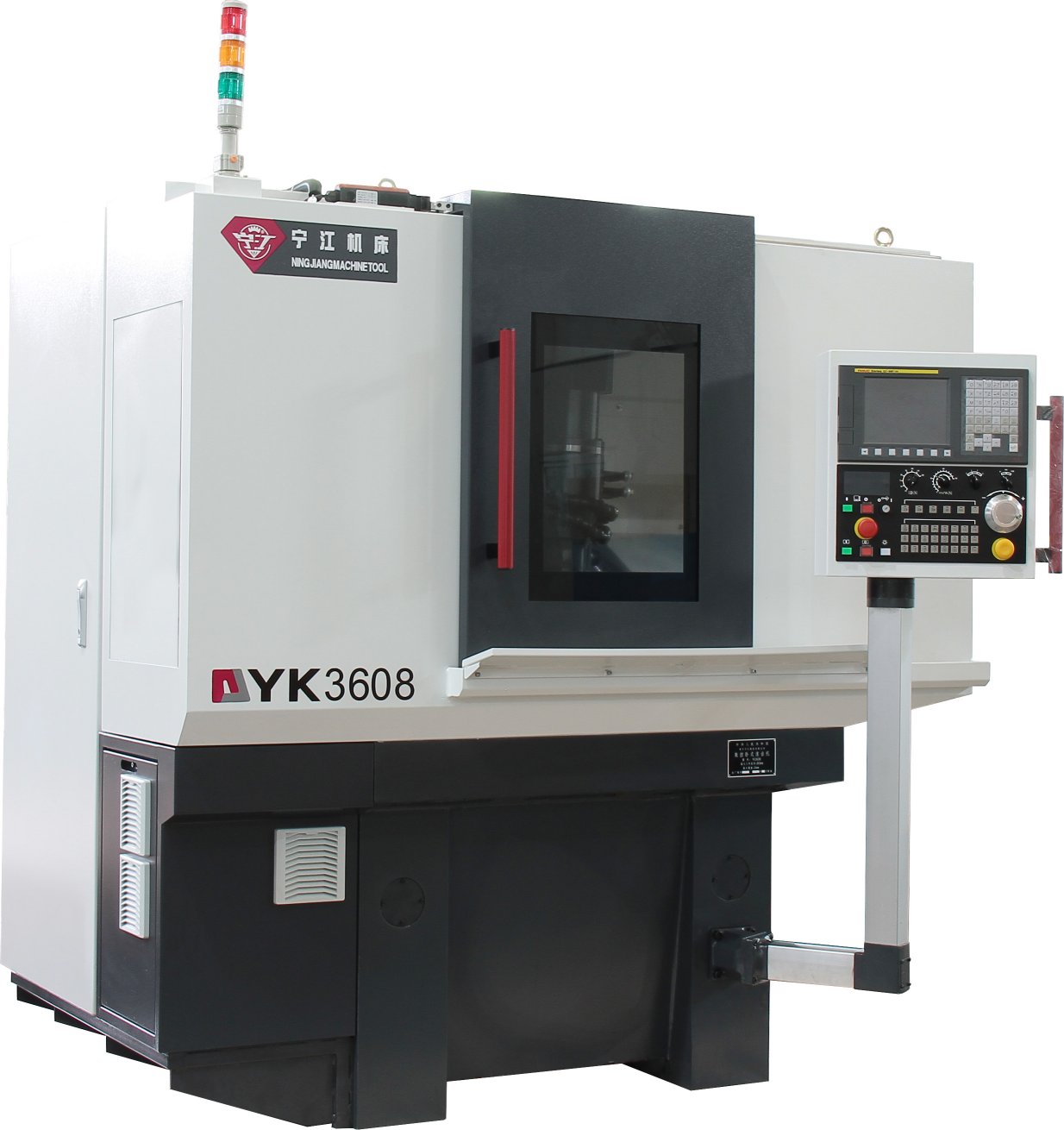 宁江YK3608系列数控卧式滚齿机
