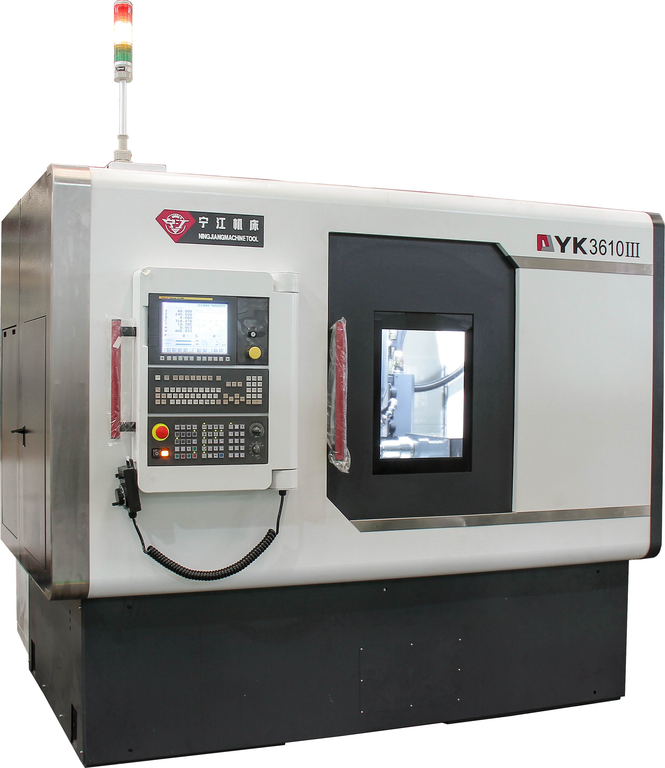 宁江YK3610系列数控卧式滚齿机